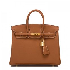 Hermès Birkin 25 Togo Gold Hardware