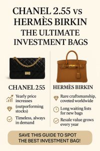 The Best Luxury Brand Investment Pieces from Chanel, LV, and Hermès